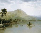 Black Mountain from the Harbor Islands, Lake George - 艾斯·布朗·杜兰德